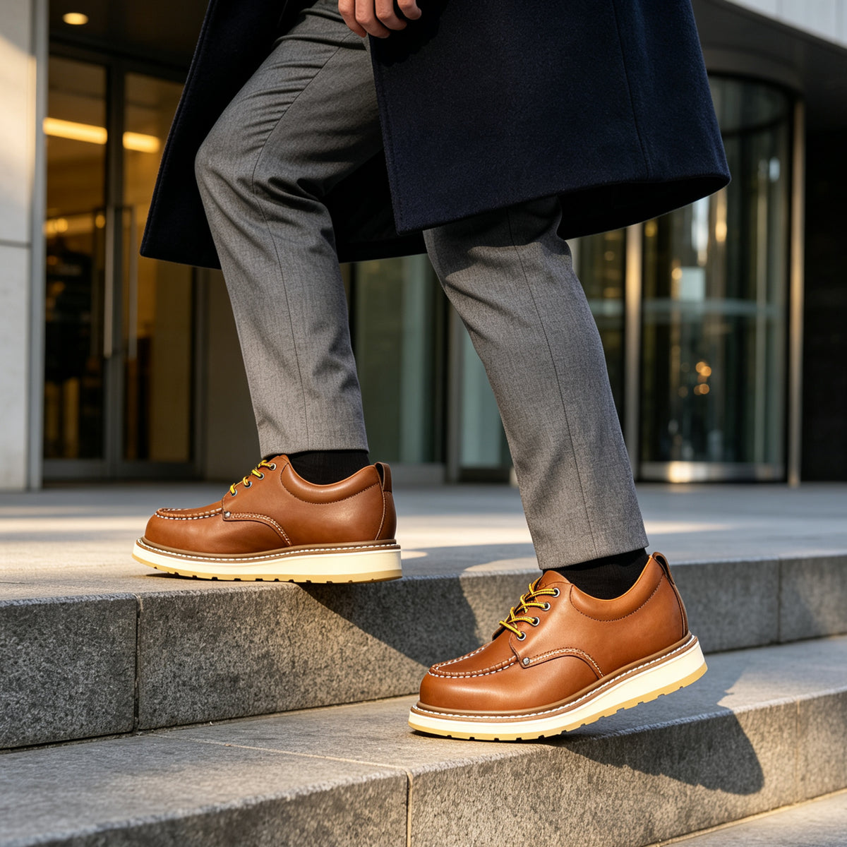 HANDMEN Soft and Moc Toe Work Shoe - H82994
