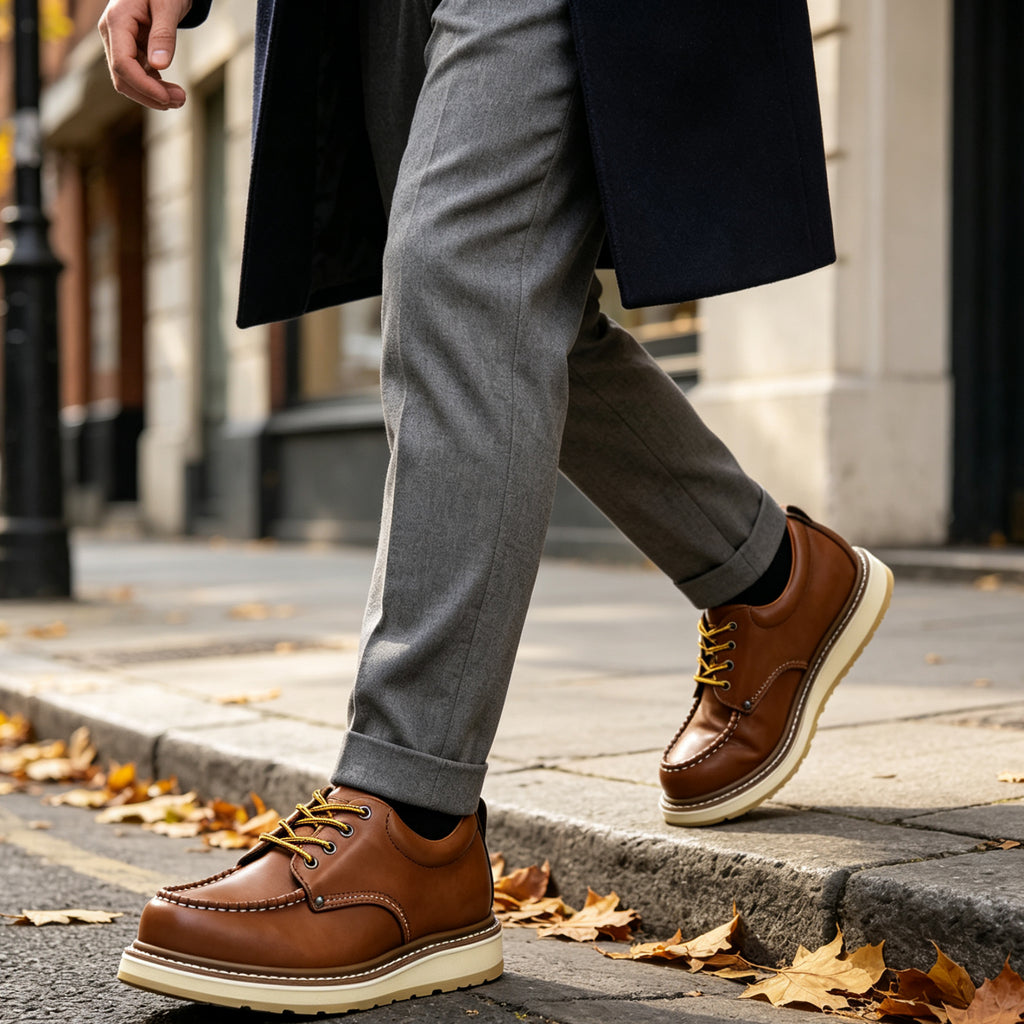 HANDMEN Soft and Moc Toe Work Shoe - H82994