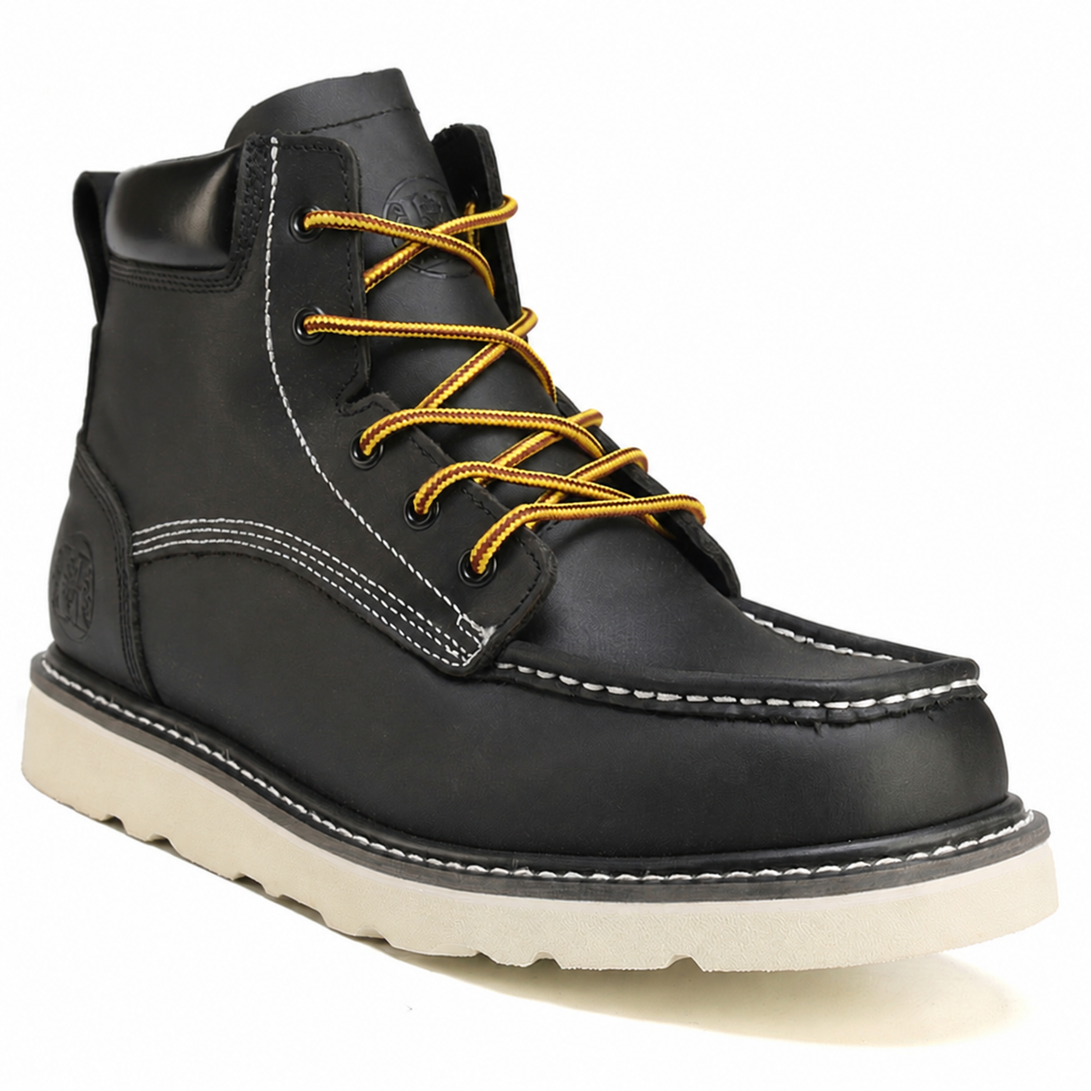 HANDMEN Soft and Moc Toe Wedge Work Boot - HVB304