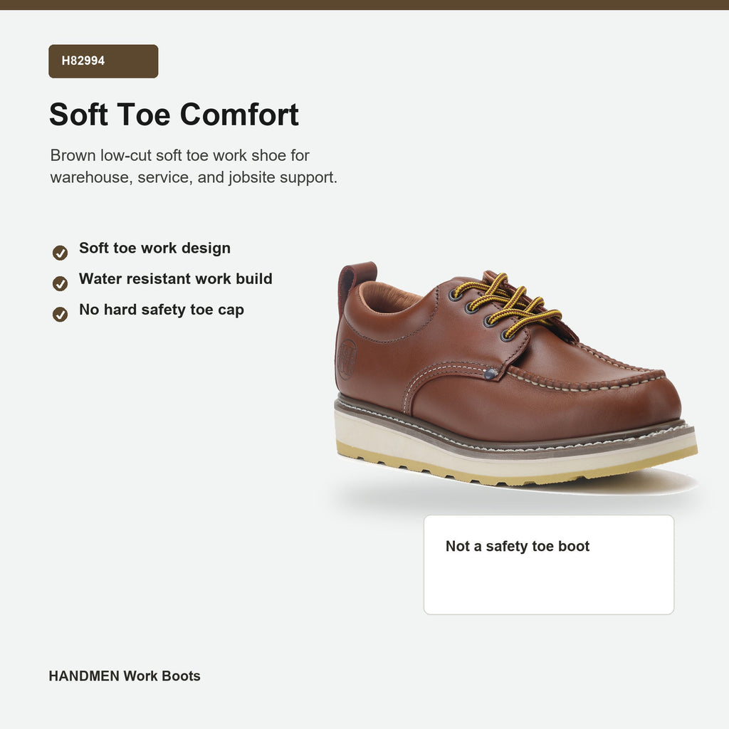 HANDMEN H82994 soft toe comfort feature graphic