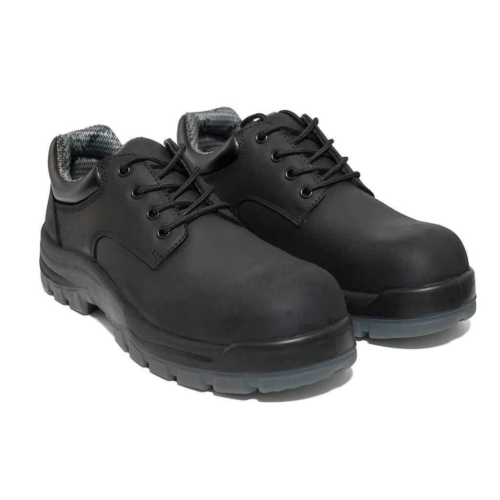 HANDMEN 61N01BK-EE black work shoe pair angle image