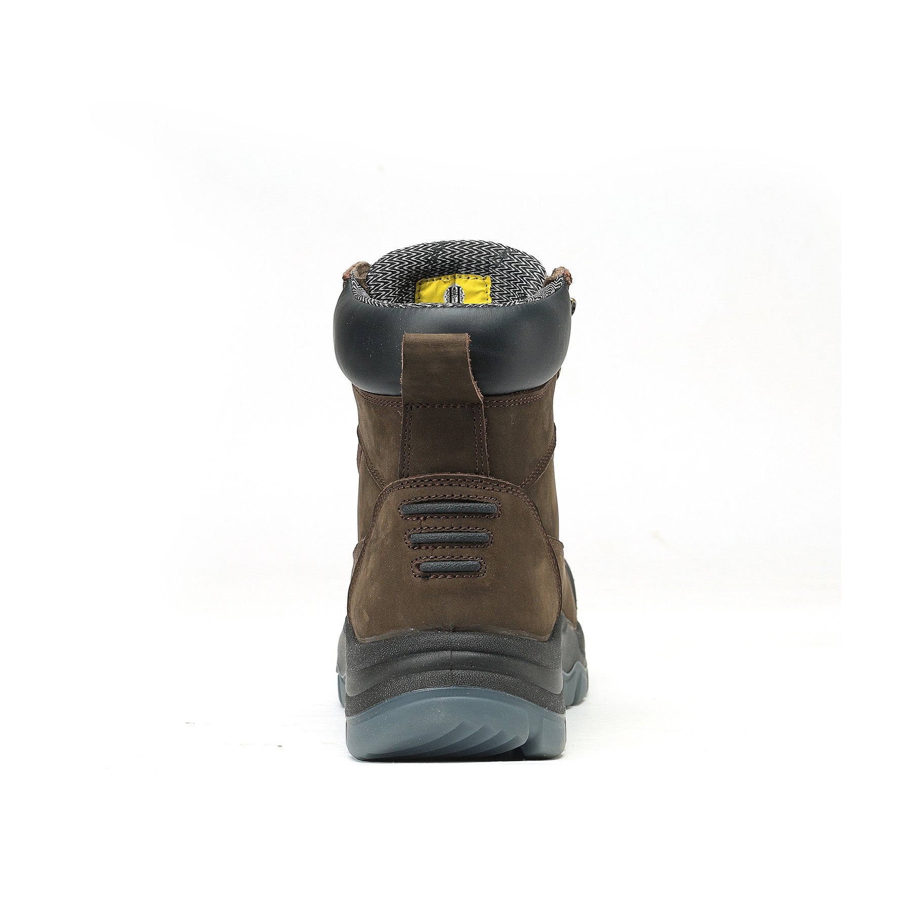 HANDMEN 81N02 brown fiberglass composite toe lace-up work boot image 3