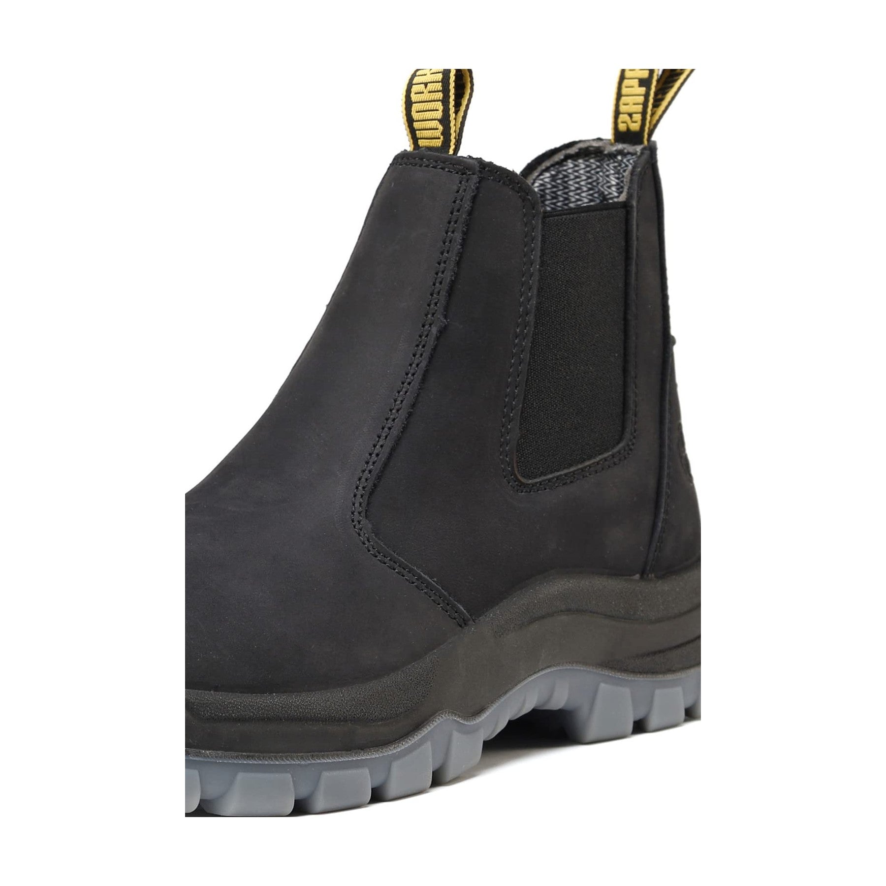 HANDMEN 81N04 black fiberglass composite toe slip-on work boot image 6