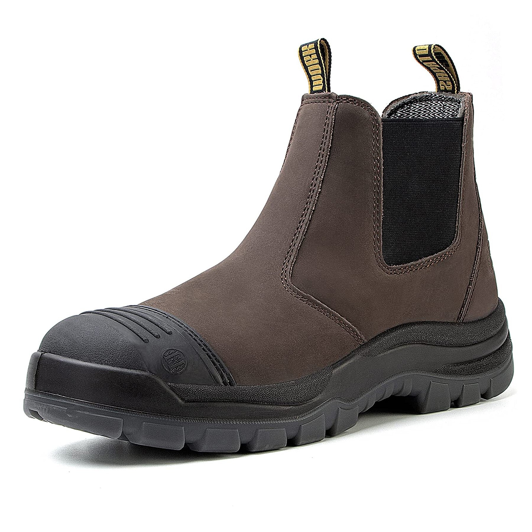 HANDMEN COF802 brown soft toe Chelsea work boot product view