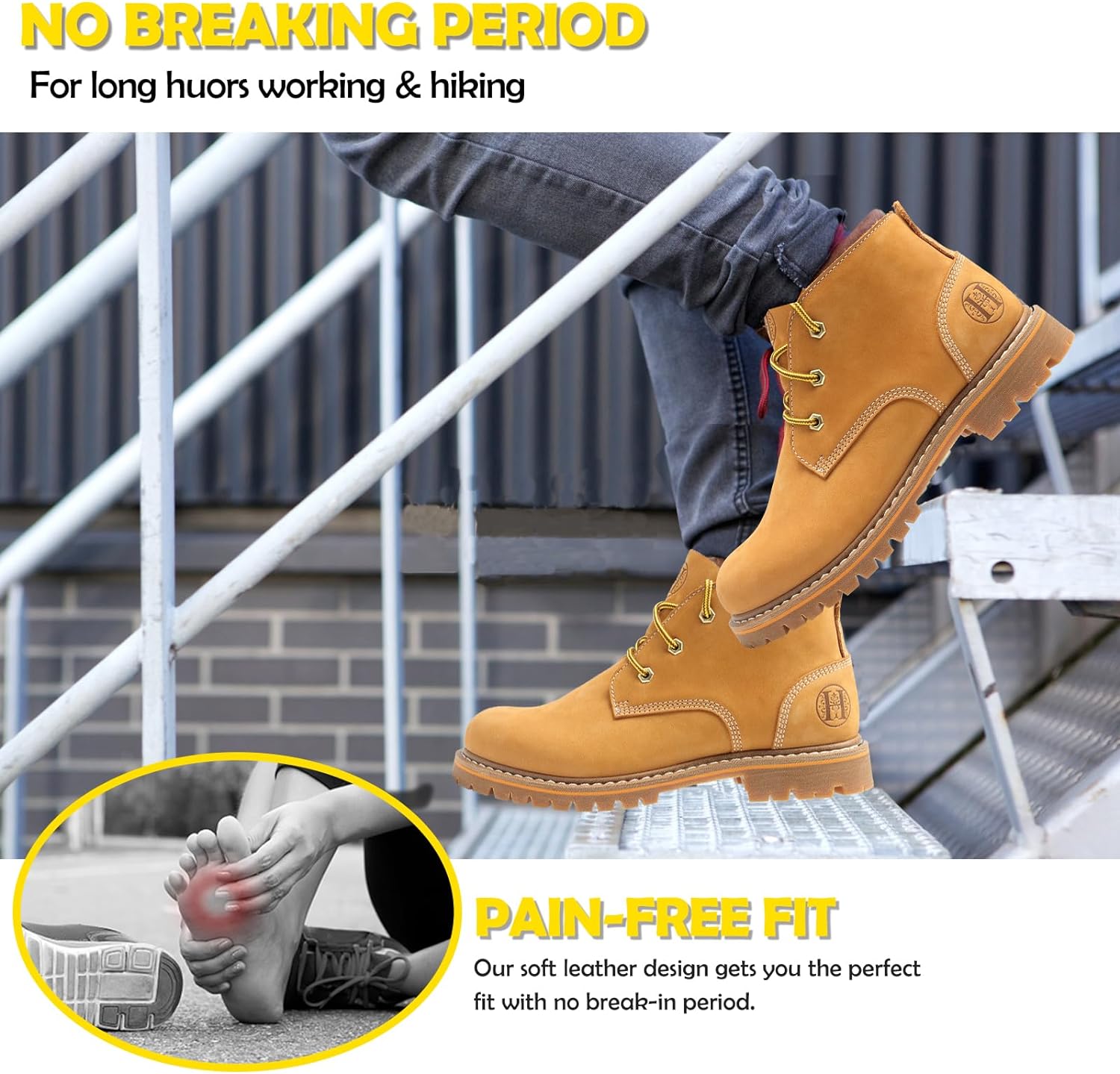 HANDMEN H82103 work boot image 5