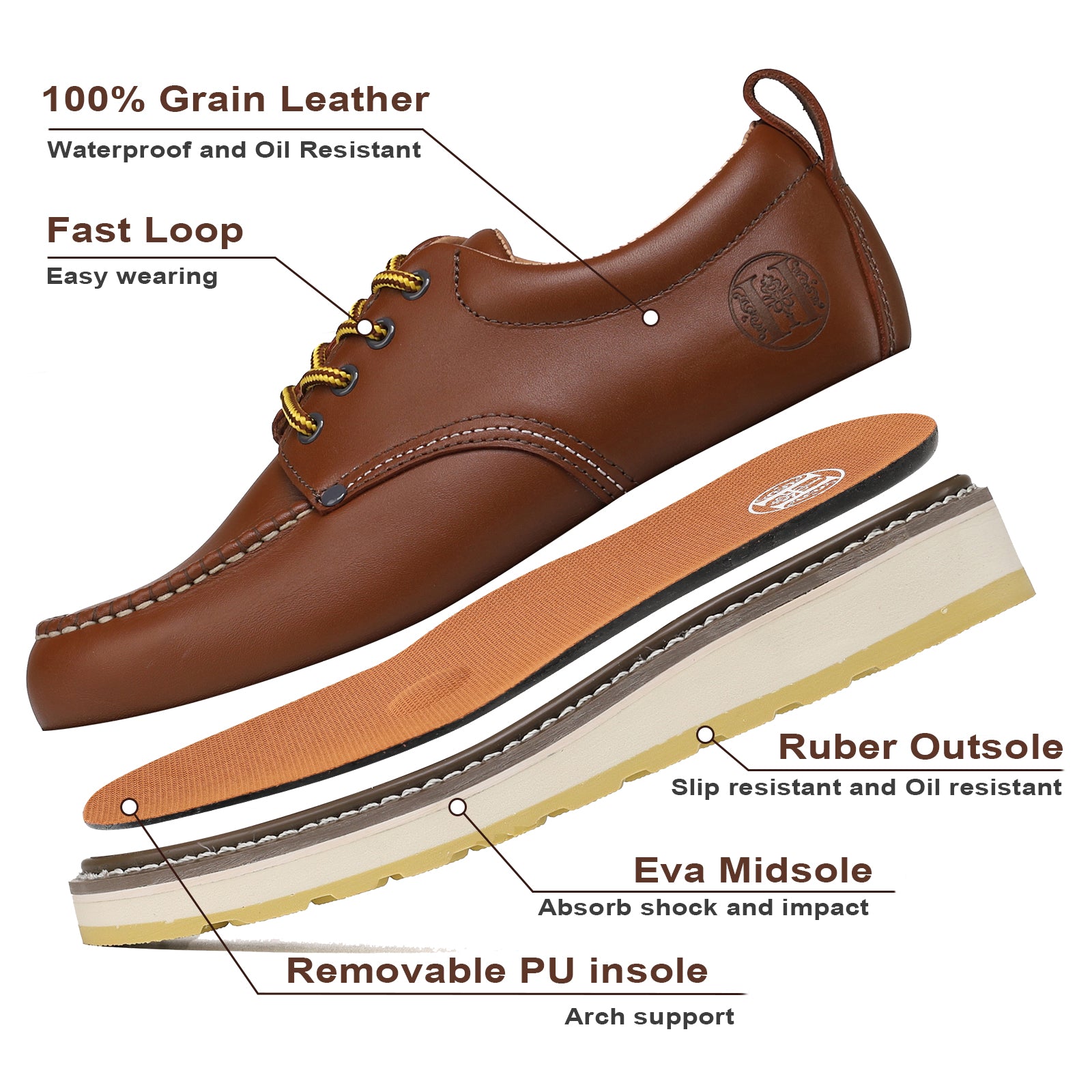 HANDMEN H82994 work boot image 2