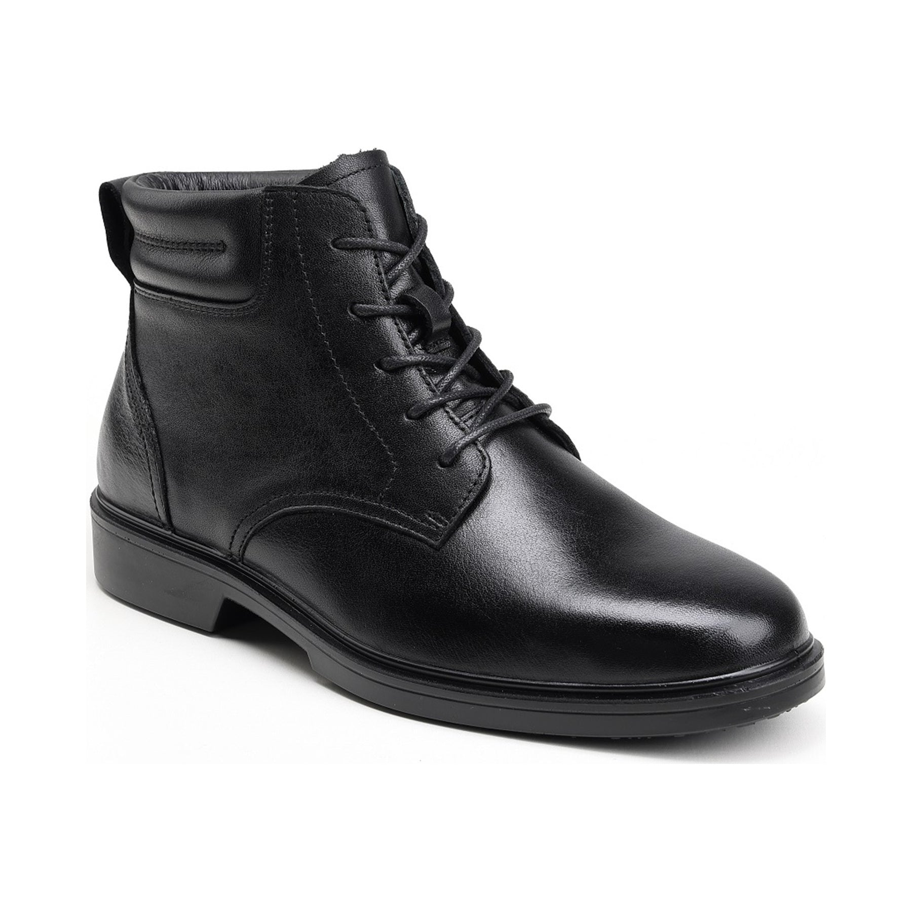 HANDMEN RV4102 black soft toe ankle work boot on white background